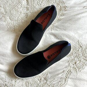 ❤️Rothy’s Original Slip On Sneaker, Black, Size 8-